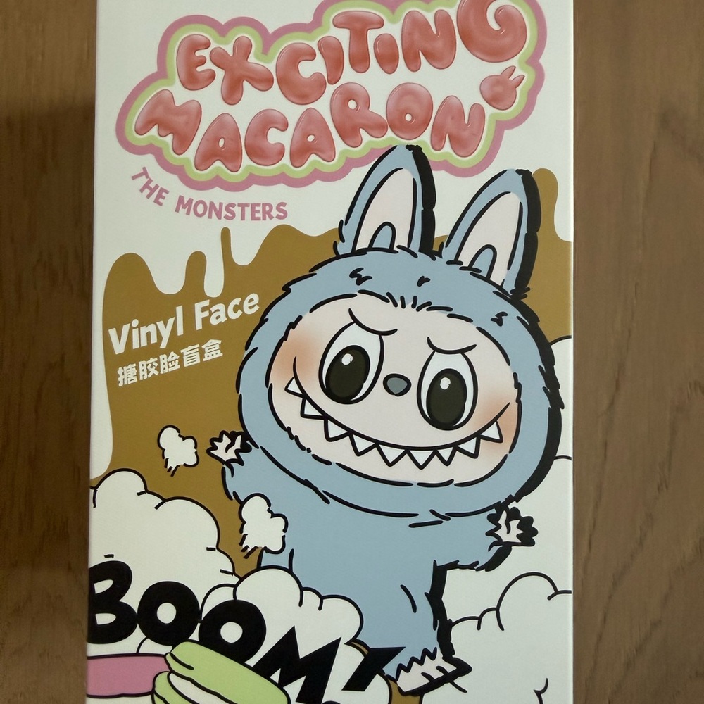 LYCHEE BERRY Exciting Macaron Vinyl Face Toy